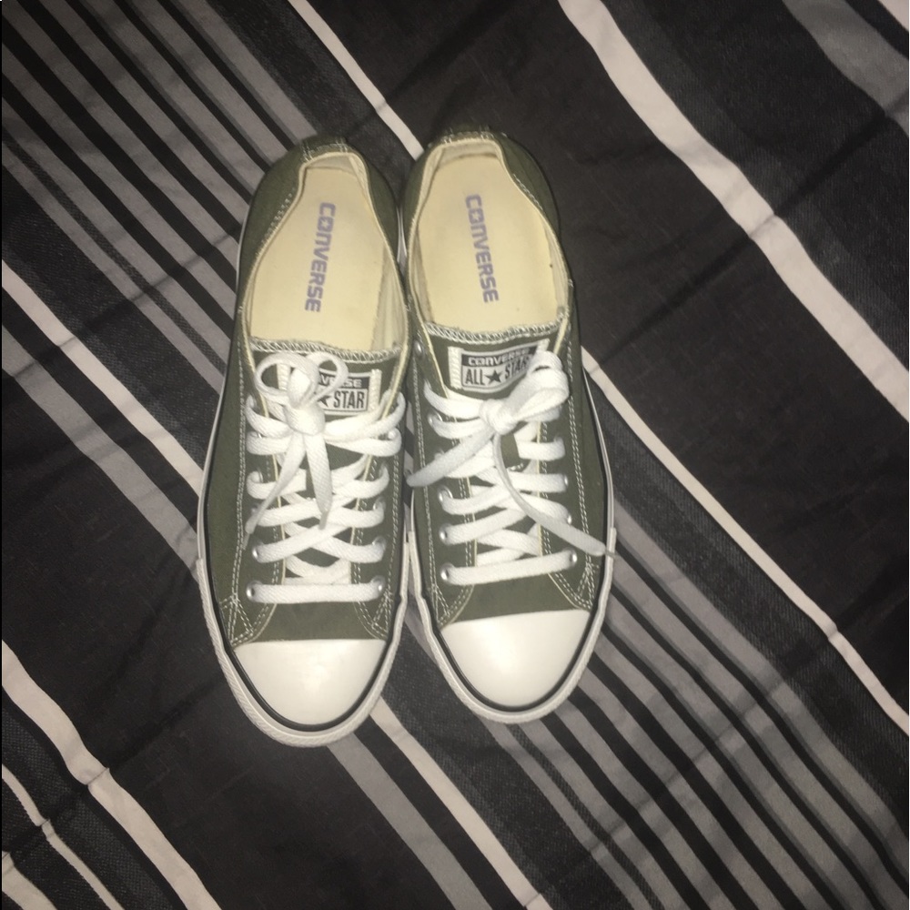 Olive Chuck Taylors